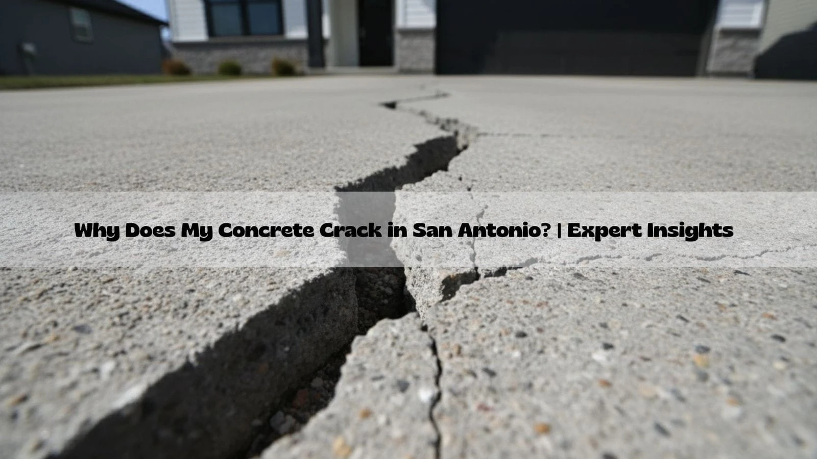 Why Does My Concrete Crack in San Antonio